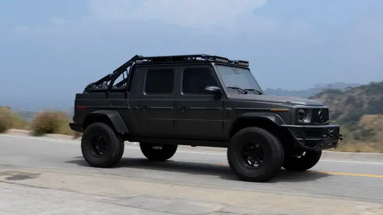 G Wagon Pickup Truck Custom Mercedes Luxury Build Pit26 Motorsports