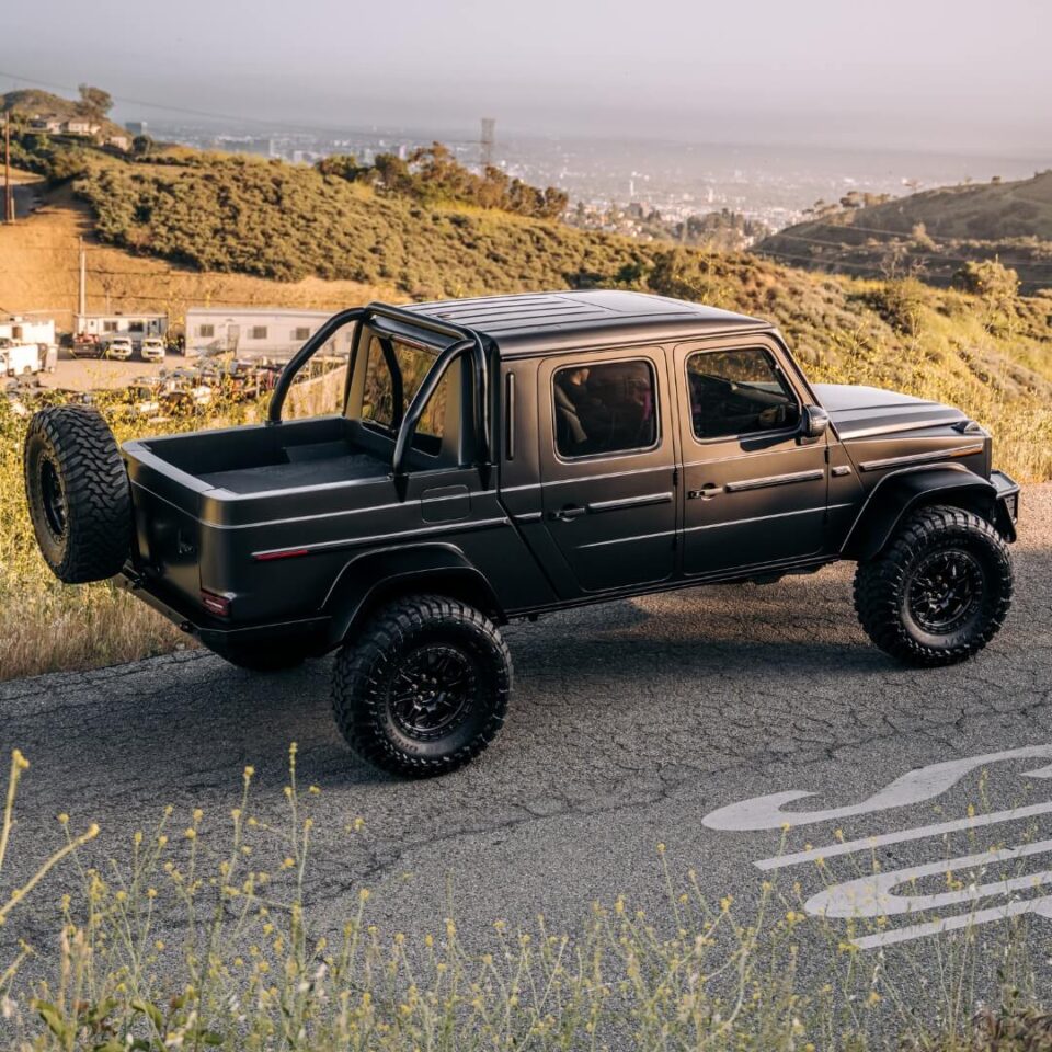 Mercedes Crew Cab Pick Up Conversion Custom G Wagon Pit26 Motorsports